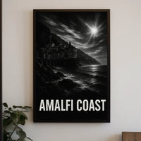 Amalfi Coast A Scenic Escape Poster