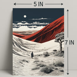 Desert Wanderer Poster