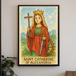 Saint Catherine of Alexandria Poster