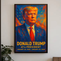 Donald Trump 47Th President Poster