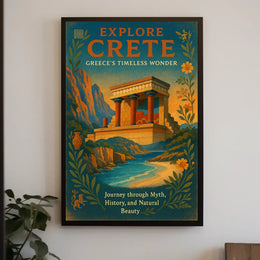 Explore Crete Greeces Timeless Wonder Poster