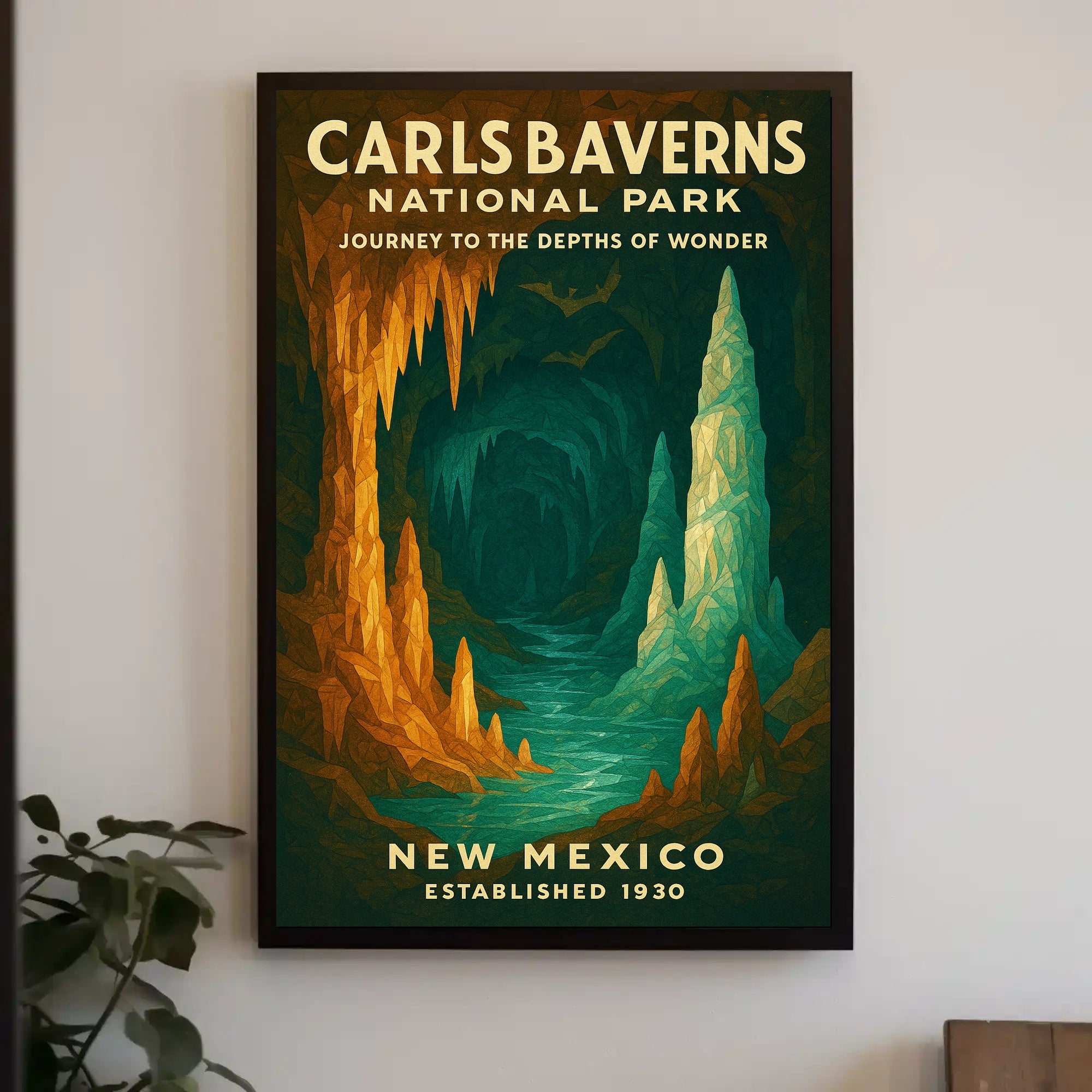 Carls Baverns National Park Wall Art Print