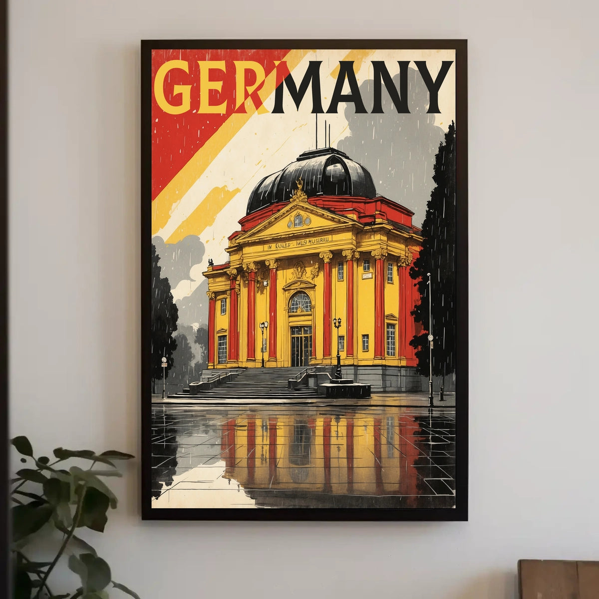 Germany Architectural Poster