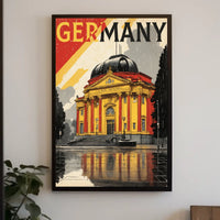 Germany Architectural Poster