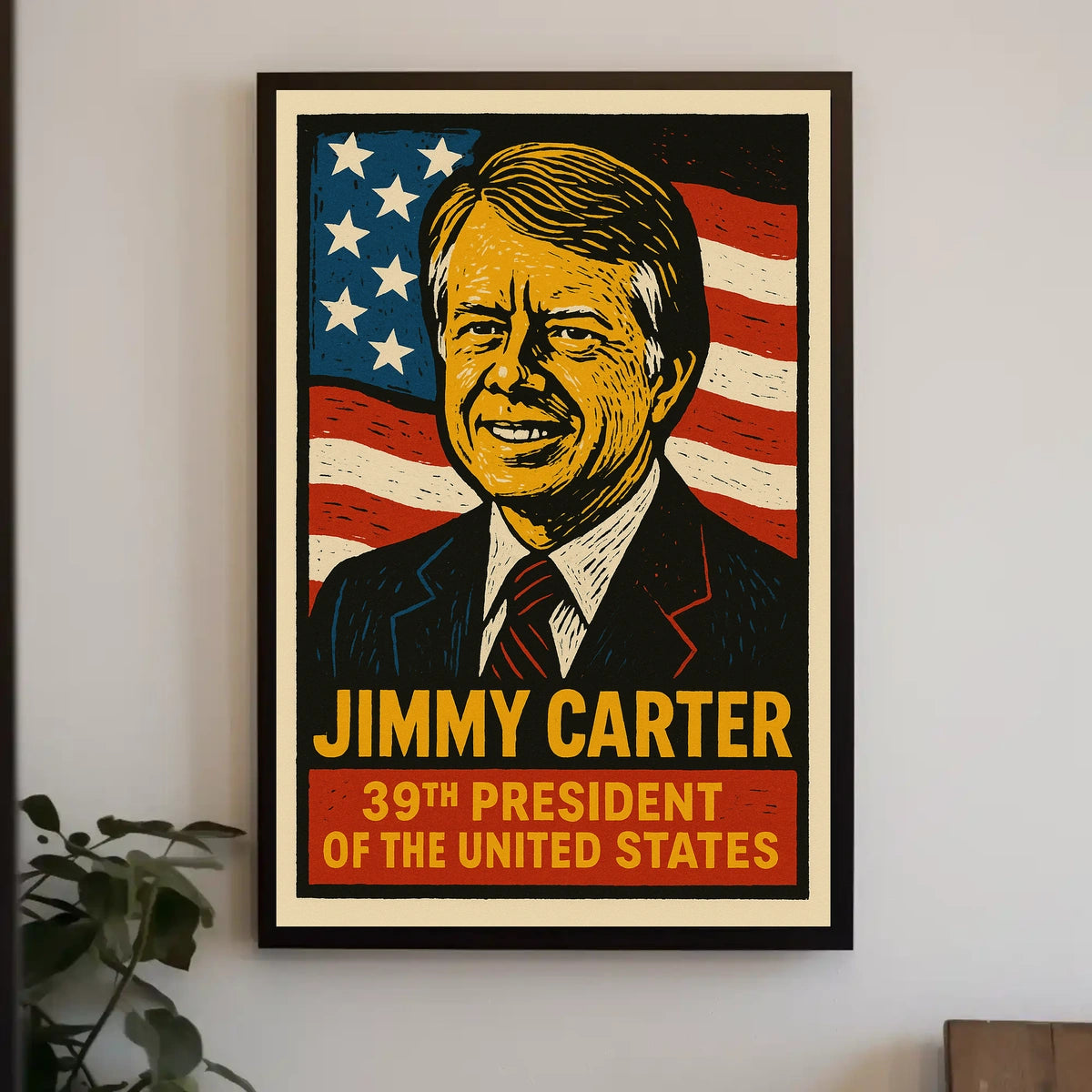 Jimmy Carter 39th President Poster