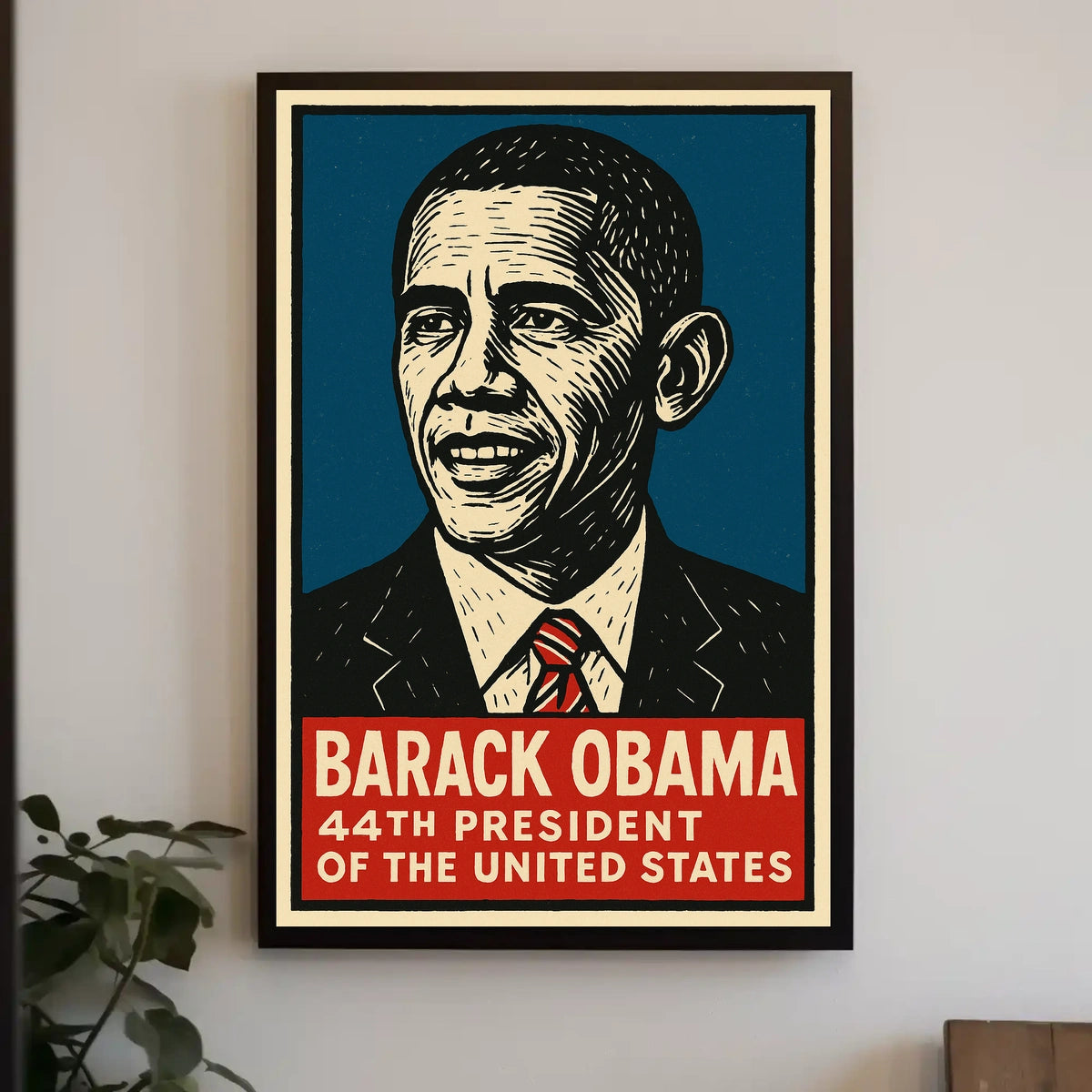 Barack Obama 44th President Poster