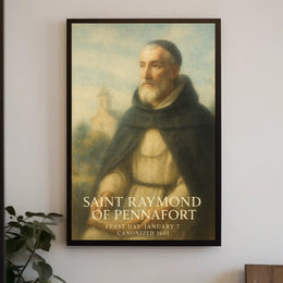 Saint Raymond Of Peñafort Poster
