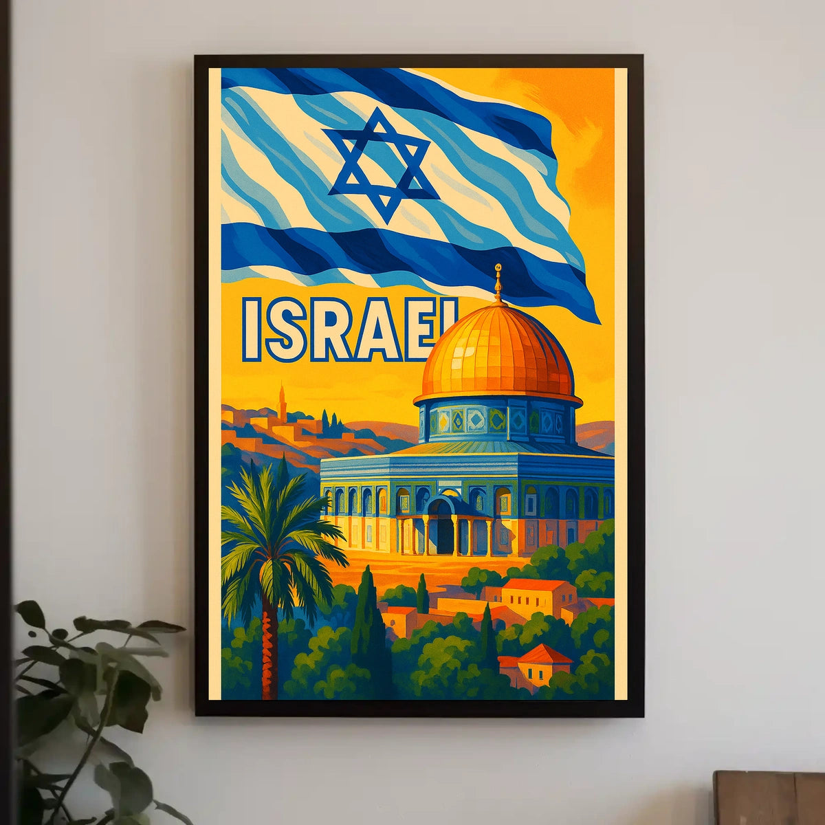 Israel Travel Poster