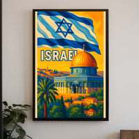 Israel Travel Poster
