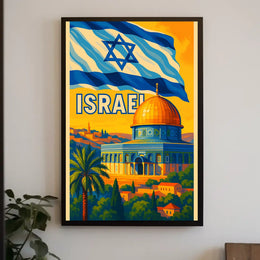 Israel Travel Poster