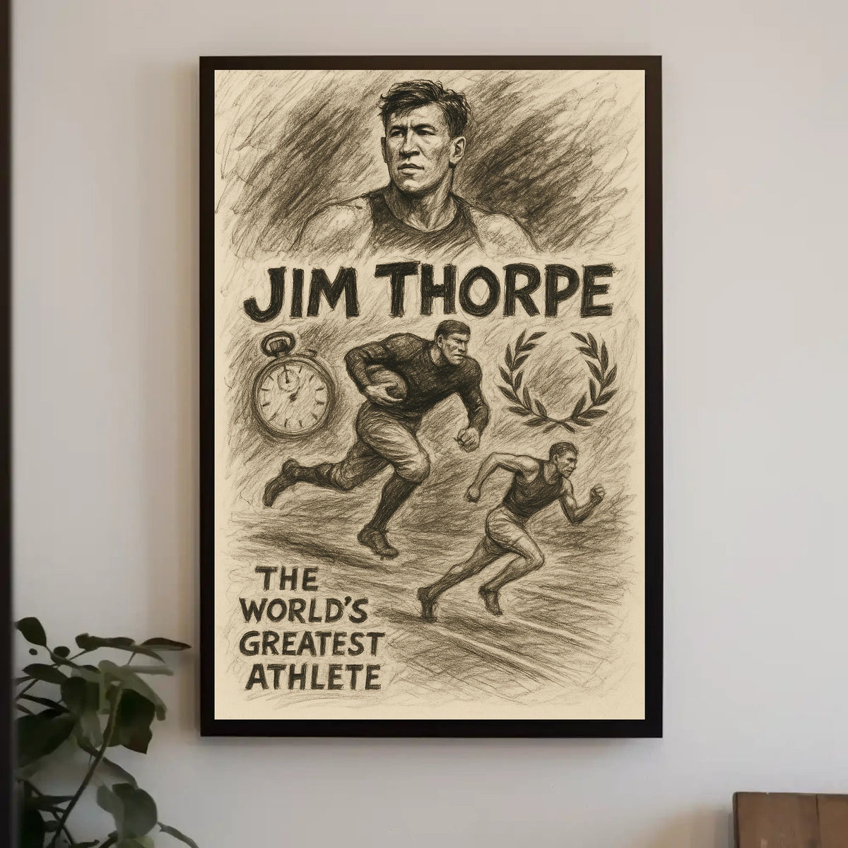 Celebrating Athletic Excellence Poster