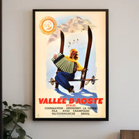 Vallée dAoste Tourism Poster