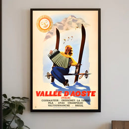 Vallée dAoste Tourism Poster