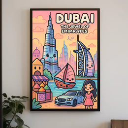 Dubai The Jewel of Emirates Poster