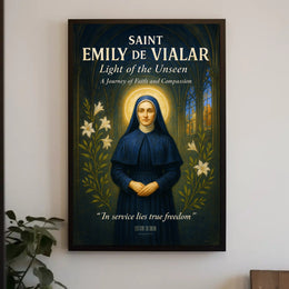 Saint Emily de Vialar Light of the Unseen Poster PosterGoat