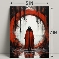 The Enigmatic Figure Poster