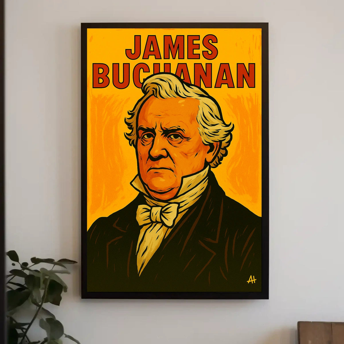 James Buchanan Poster