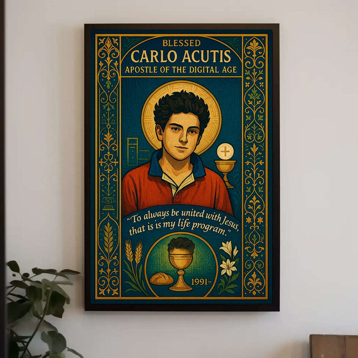 Blessed Carlo Acutis Apostle Of The Poster