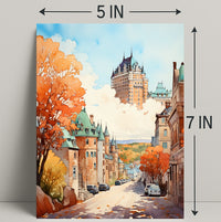 Autumn In The City Poster