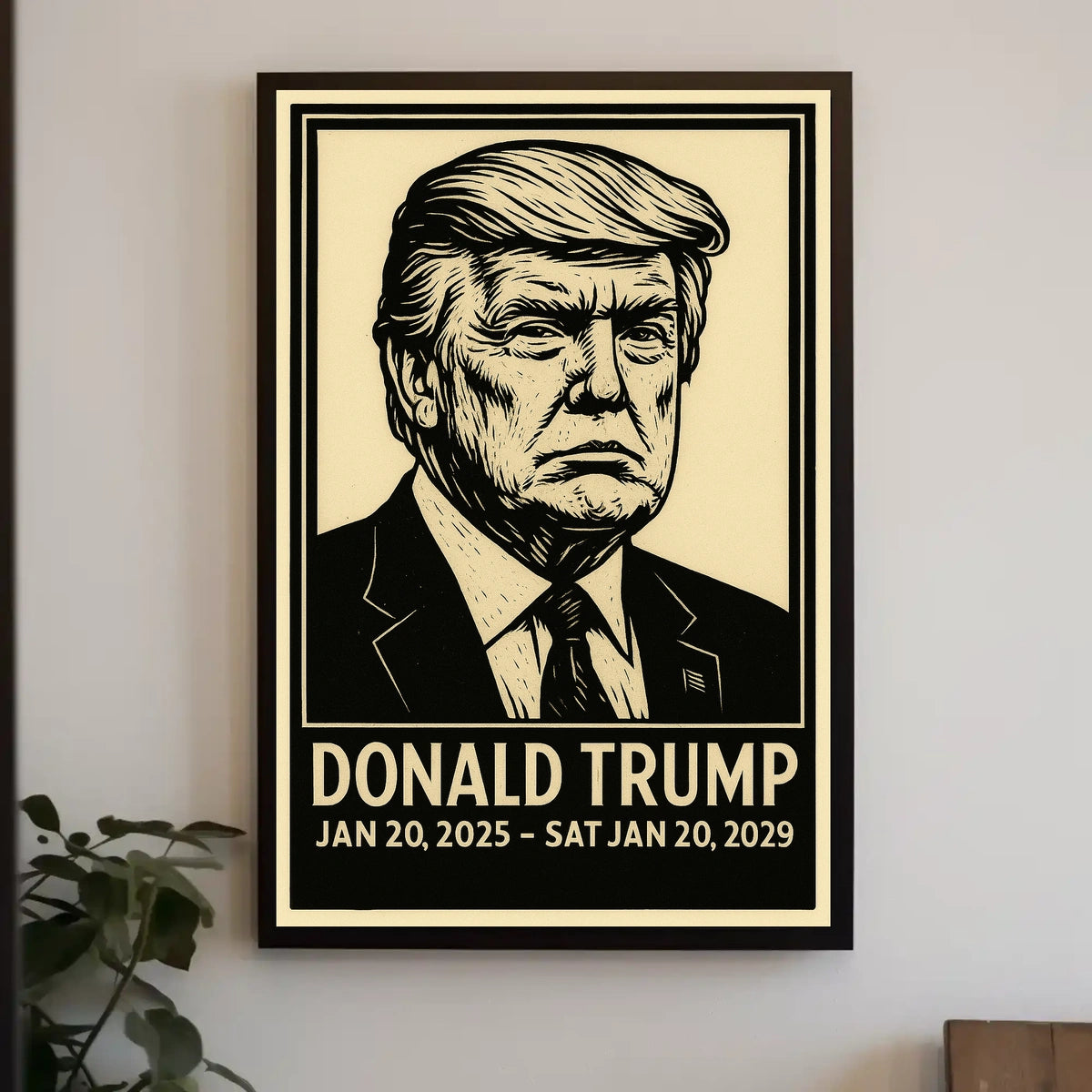Donald Trump Presidential Term Poster