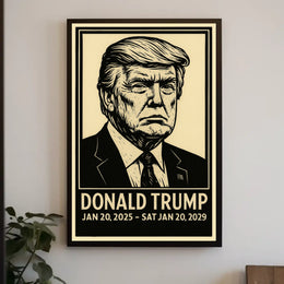 Donald Trump Presidential Term Poster