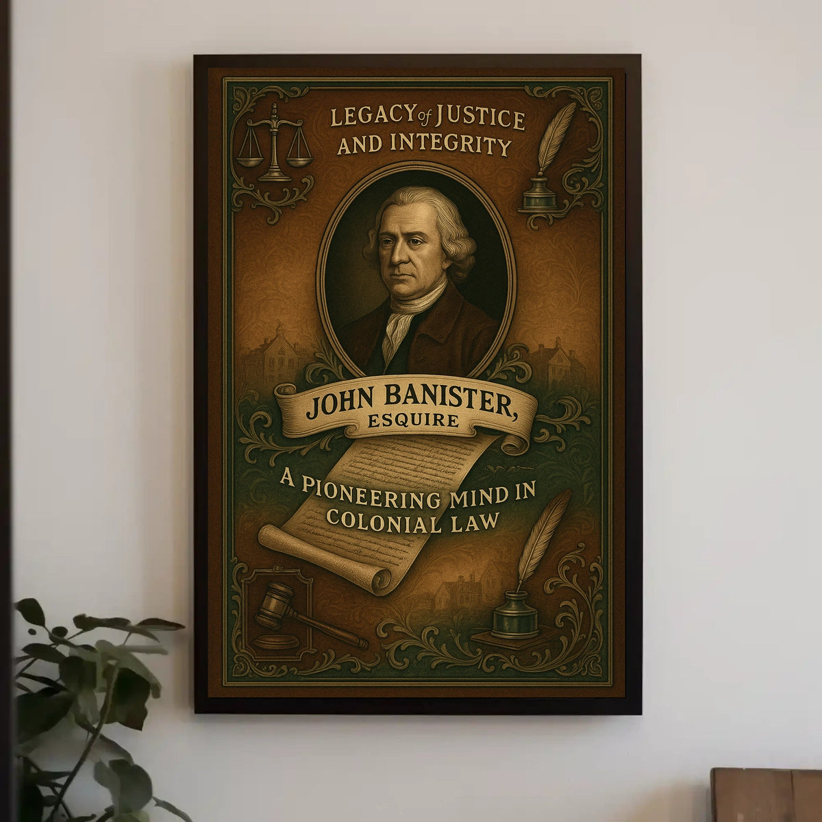 John Banister, Esquire Poster
