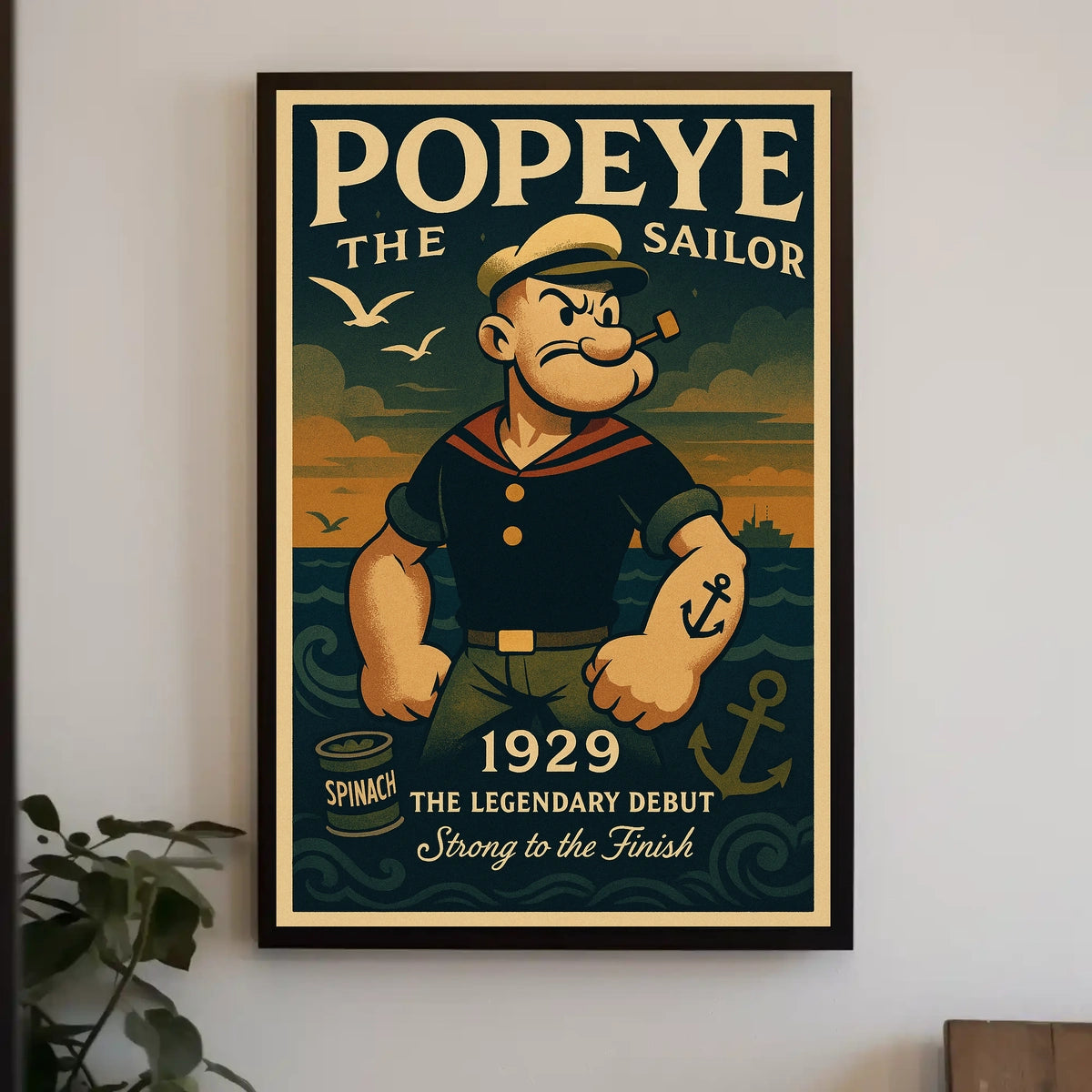 Popeye 1929 Art Poster POP-146