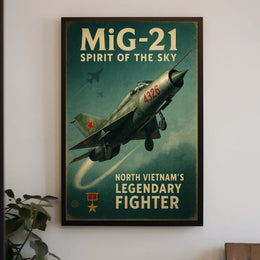 MiG-21 Spirit of the Sky Poster