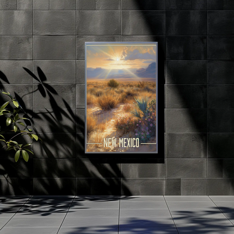 New Mexico Vintage Poster