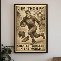 Celebrating the Worlds Greatest Athlete Poster