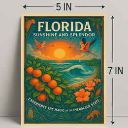 Florida Sunshine and Splendor Poster PosterGoat