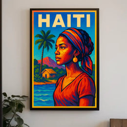 Haiti Vibrant Heritage Poster