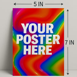 Vibrant Design Template Poster PosterGoat