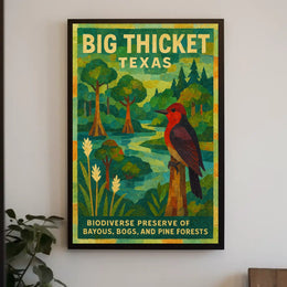 Big Thicket, Texas Poster