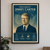Jimmy Carter Leadership Gallery Print PosterGoat