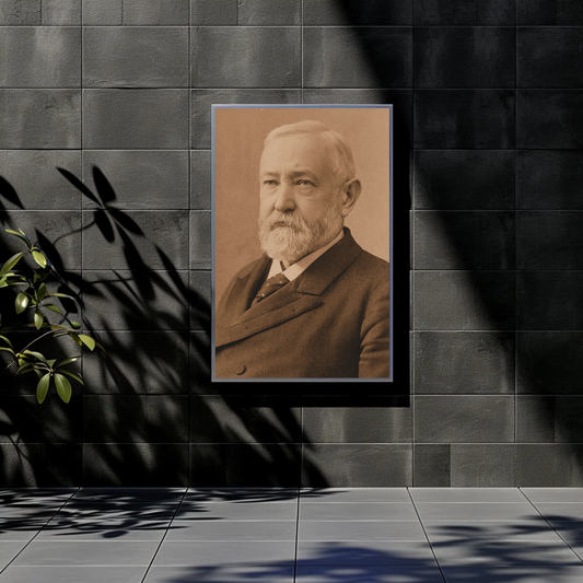Benjamin Harrison 23rd President Sepia Photo
