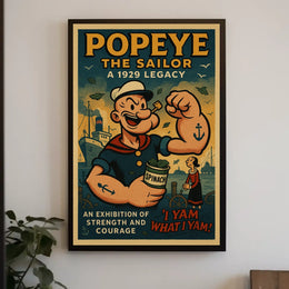 Popeye 1929 Art Poster POP-116