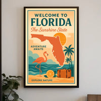 Welcome to Florida Adventure Awaits Poster