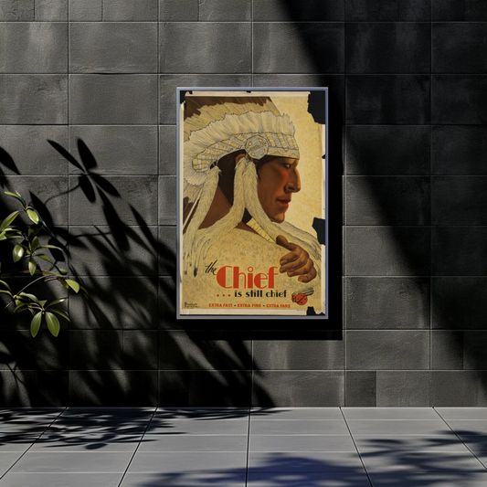 The Chief - Santa Fe Railway Poster