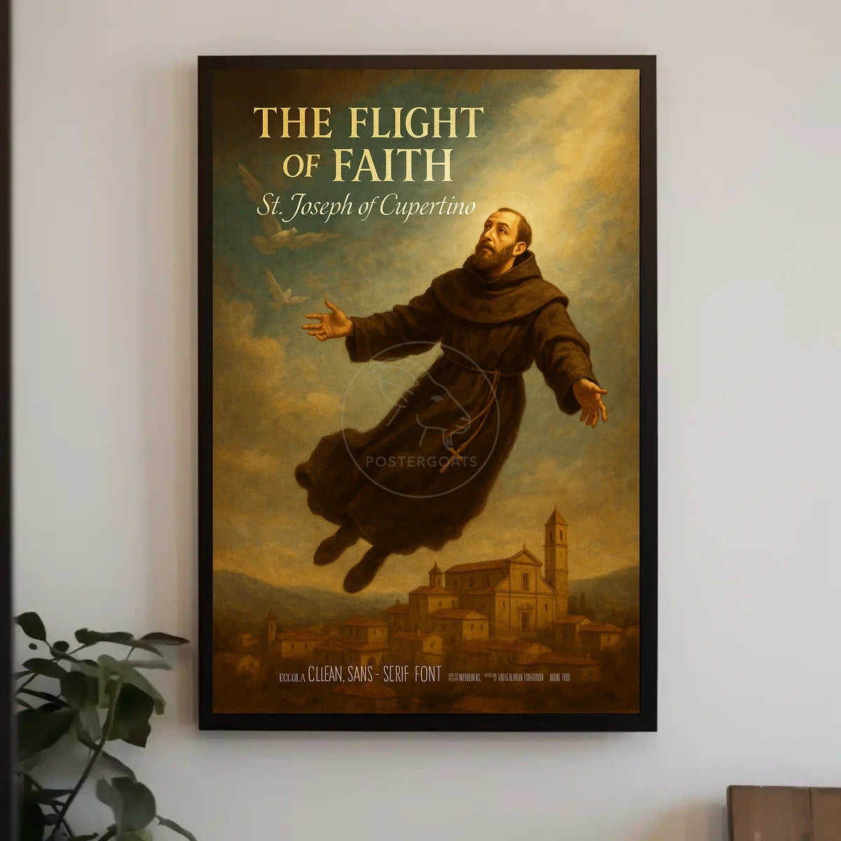 The Flight of Faith Inspires Cultural or Heritage Poster