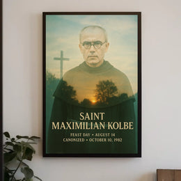 Saint Maximilian Kolbe Poster