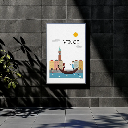 Venice: Romantic Gondola Ride Poster