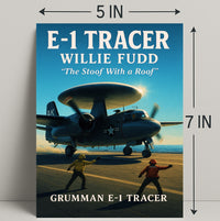 Grumman E-1 Tracer "The Stoof With a Roof" Poster PosterGoat