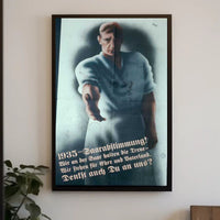 1935 Saar Referendum Art Print for Vintage Home Decor PosterGoat
