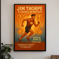 Jim Thorpe A Legacy in Motion Jim Thorpe Poster