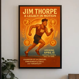 Jim Thorpe A Legacy in Motion Jim Thorpe Poster