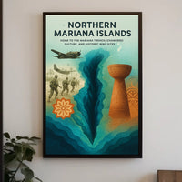 Discover the Northern Mariana Islands Poster