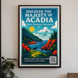 Discover the Majesty of Acadia Poster PosterGoat