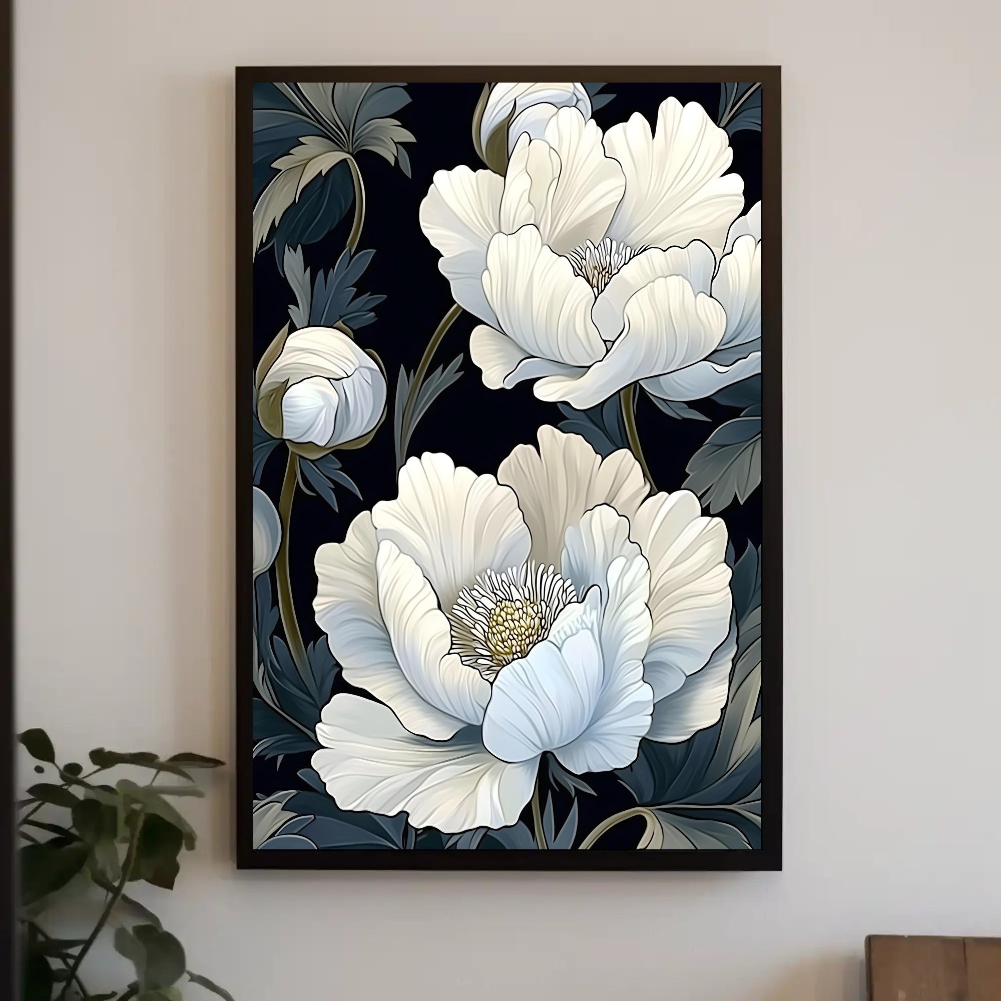 Floral Elegance Wall Art Print for Decor Lovers