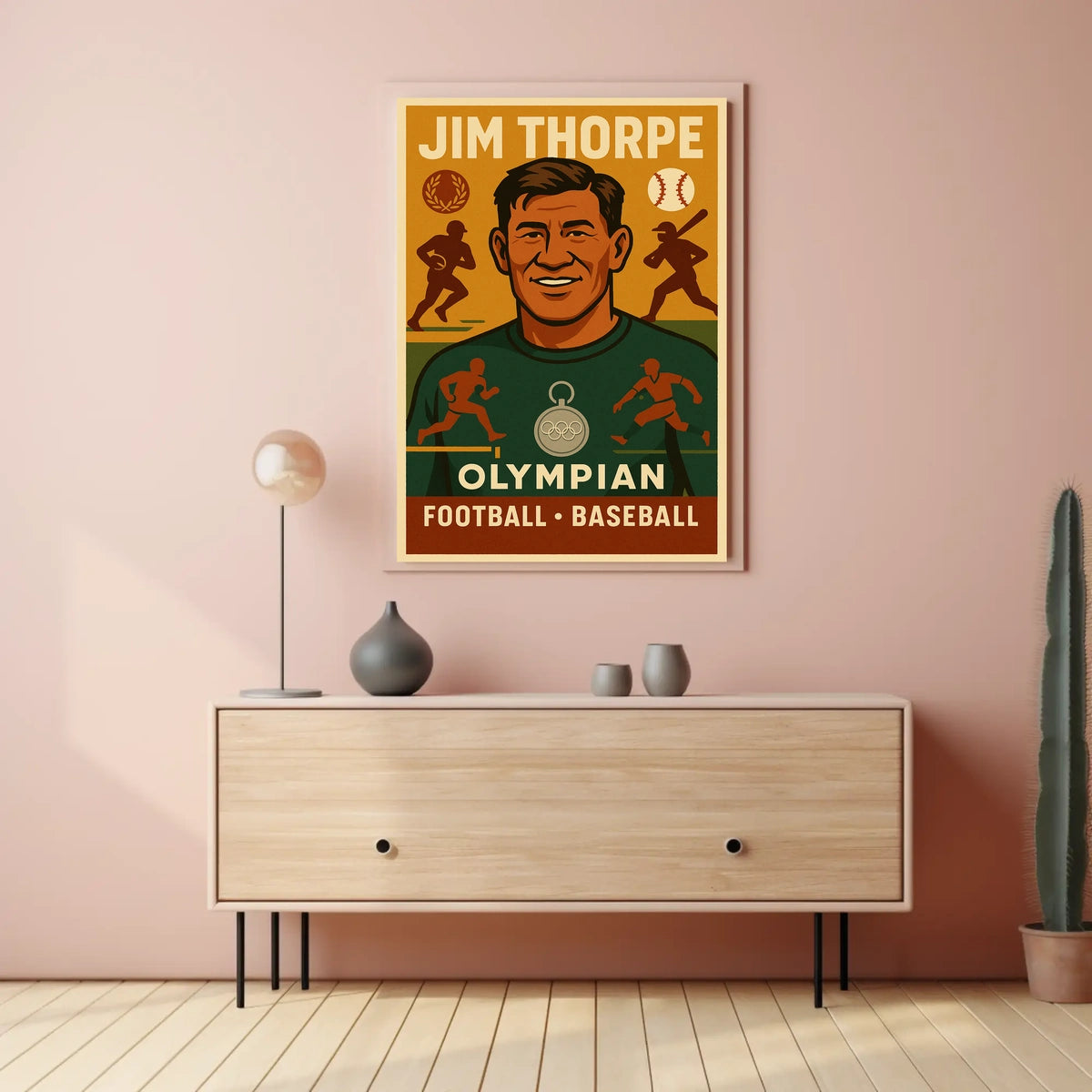 Celebrating Jim Thorpe Poster